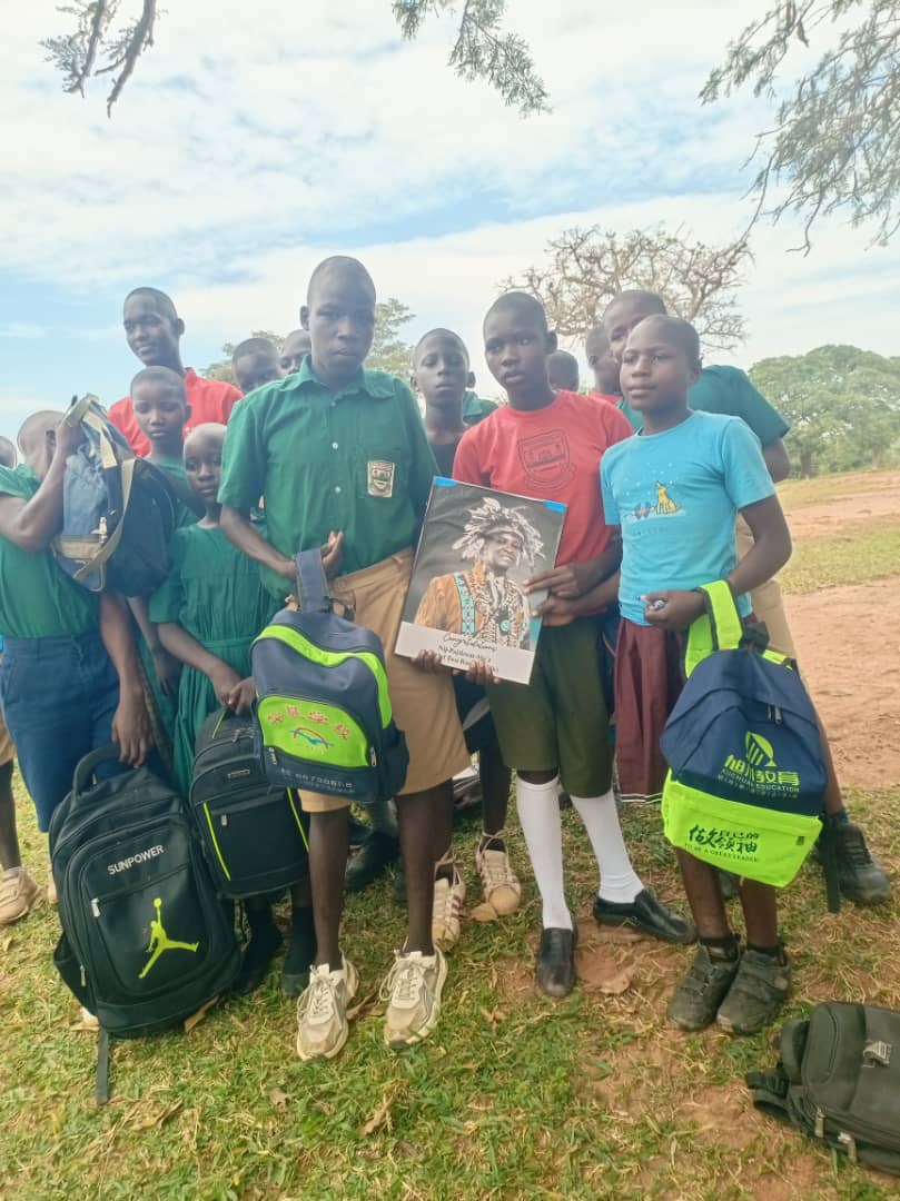 Children Receiving Gifts